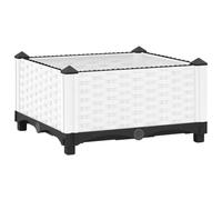 vidaXL Fioriera Rialzata 40x40x23 cm in Polipropilene