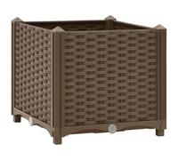 vidaXL Fioriera Rialzata 40x40x38 cm in Polipropilene