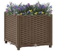 vidaXL Fioriera Rialzata 40x40x38 cm in Polipropilene