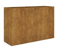 vidaXL Fioriera Rialzata da Giardino 120x40x80 cm in Acciaio Corten
