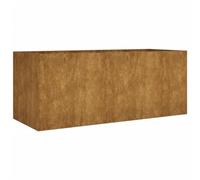 vidaXL Fioriera Rialzata da Giardino 200x80x80 cm in Acciaio Corten