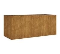 vidaXL Fioriera Rialzata da Giardino 200x80x80 cm in Acciaio Corten