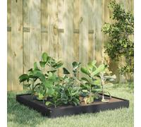 vidaXL Fioriera Rialzata da Giardino Antracite 100x100x18,5cm Acciaio