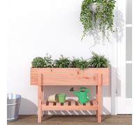 vidaXL Fioriera Rialzata Giardino 101x30x69 cm Legno Massello Douglas