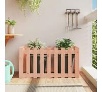 AX Fioriera Rialzata 100x50x50cm Fiori Giardinaggio Legno Non Trattato 0K 832480