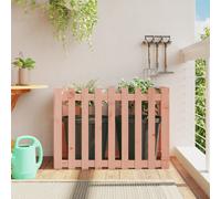 vidaXL Fioriera Rialzata Giardino Recinzione 100x50x70cm Legno Douglas