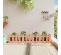 vidaXL Fioriera Rialzata Giardino Recinzione 150x30x30cm Legno Douglas