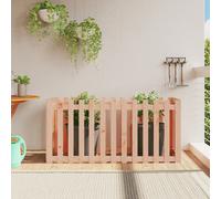 vidaXL Fioriera Rialzata Giardino Recinzione 150x50x70cm Legno Douglas
