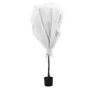 vidaXL Fleece per Piante di Protezione dal Gelo Bianco 100 x 1,6 m, Accessori per Giardino e Terrazzo, Materiali Rustici UV-Resistenti, Protezione Non-Woven per Piante Esterni