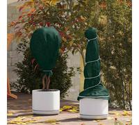 vidaXL Fleece per Piante di Protezione dal Gelo Verde 20 x 1,6 m, Accessori per Giardino e Terrazzo, Materiali Rustici UV-Resistenti, Protezione Non-Woven per Piante Esterni