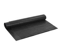 vidaXL Foglio di drenaggio stampato Nero 1 x 20 m HDPE, Giardino e terrazza, telo drenante moderno, soluzione paesaggistica all'aperto, materiale HDPE per gestione acqua