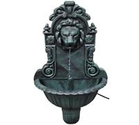 vidaXL Fontana a Muro Design a Testa di Leone