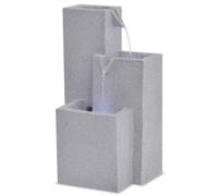 vidaXL Fontana da Interni con Luce a LED in Poliresina