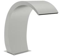 VIDAXL - Fontana per Piscina con LED 22x60x70 cm in Acciaio Inox 304