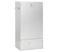 vidaXL Forno Affumicatore BBQ Generatore Fumo Freddo Acciaio Zincato, affumicatore con generatore Fumo, griglia da Esterno, Camera di affumicatura