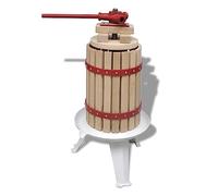 vidaXL Torchio per Frutta Vino 6 L Torchietto Spremitutto a Freddo Pressa UVA