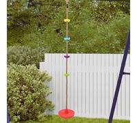 vidaXL Fune da arrampicata Multicolore 30 x 30 x 200 cm Plastica