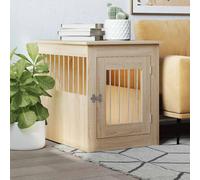 vidaXL Gabbia Cani da Arredamento Rovere Sonoma 55x75x65cm Multistrato