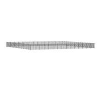 vidaXL Gabbia per Animali 60 Pannelli con Porta Nera 35x35 cm Acciaio