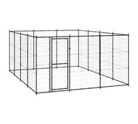 vidaXL Gabbia per Cani da Esterno in Acciaio 14,52 m²