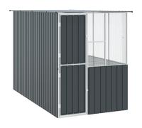 vidaXL Gabbia per uccelli Antracite 165 x 318 x 200 cm Acciaio zincato