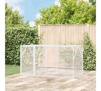 vidaXL Gabbia per uccelli Antracite 208 x 102 x 108 cm Acciaio zincato