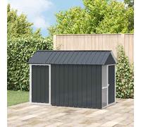 vidaXL Gabbia per uccelli Antracite 215 x 112 x 141 cm Acciaio zincato