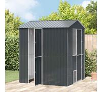 vidaXL Gabbia per uccelli Antracite 215 x 210 x 247 cm