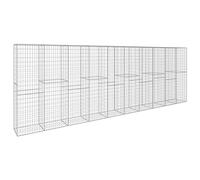 AX Gabbione 600x50x200cm Maglia 10x5cm/30x20cm Barriere Elegante Giardino 145089