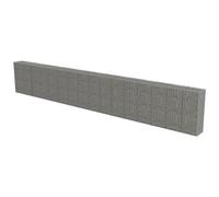 vidaXL Gabbione in Acciaio Zincato 900x50x150 cm Muro Parete Pietre Recinto