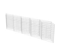 vidaXL Gabbione in Rete in Acciaio Zincato 300x30x100 cm