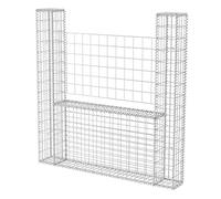 Gabbione in rete ad u in acciaio zincato 160x20x150 cm