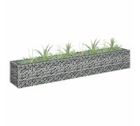 VIDAXL - Gabbione Letto Rialzato In Acciaio Zincato 180x30x30 Cm