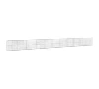 vidaXL Gabione con Filo da 5 mm e Rete da 10x10 cm 1100x30x100 cm