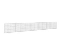 vidaXL Gabione con Filo da 5 mm e Rete da 10x10 cm 1200x30x150 cm