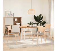 vidaXL Gambe per Tavolo Consolle Forma Conica 4 pz Bianche 72-73 cm Acciaio