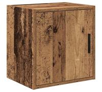 vidaXL Pensile per Garage Legno Antico in Legno Multistrato, armadietto, armadio a muro per garage, armadio a muro con porte, armadio per garage
