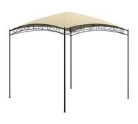 vidaXL Gazebo 3x3x2,65 m Crema 180 g/m²