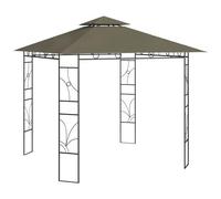 VIDAXL - Gazebo 3x3x2,7 m Grigio Talpa 160 g / m