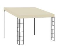 VIDAXL - Gazebo A Parete 3x3 M Crema In Tessuto
