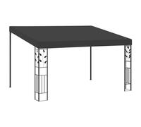 vidaXL Gazebo a Parete 4x3x2,5 m Antracite