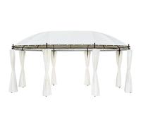 vidaXL Gazebo Bianco Crema 530x350x265 cm