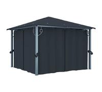Tenda Arl con braccio, braccio esterno, ombrellone da esterno in alluminio, tenda, mobili da esterno, forniture per la casa, decorazione Anthricite