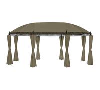 AX Gazebo Tende 5.2x3.49x2.55m Telaio Tetto Barbecue Matrimoni Ombrari 312231