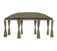 AX Gazebo Tende 5.2x3.49x2.55m Telaio Tetto Barbecue Matrimoni Ombrari 312231