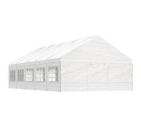 VIDAXL - Gazebo Con Tetto Bianco 11,15x5,88x3,75 M In Polietilene