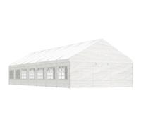 VIDAXL - Gazebo Con Tetto Bianco 15,61x5,88x3,75 M In Polietilene