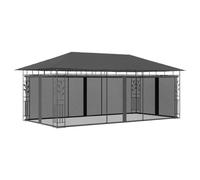 vidaXL Gazebo con Zanzariera 6x3x2,73 m Antracite