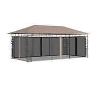 vidaXL Gazebo con Zanzariera 6x3x2,73 m Talpa 180 g/m²