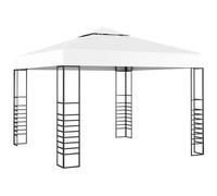 VIDAXL - Gazebo Da Giardino 3x3 M Bianco